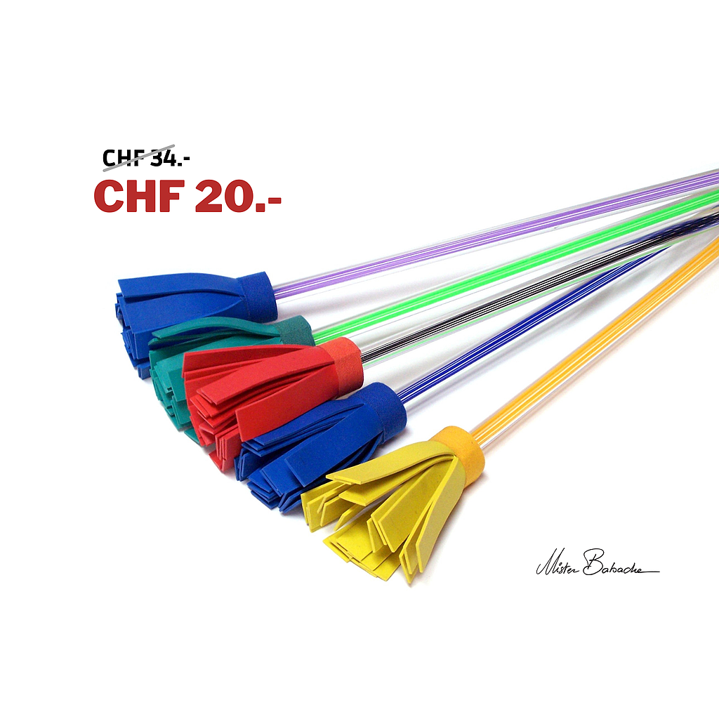 Flower Stick ACRYL (without handstick) - yellow