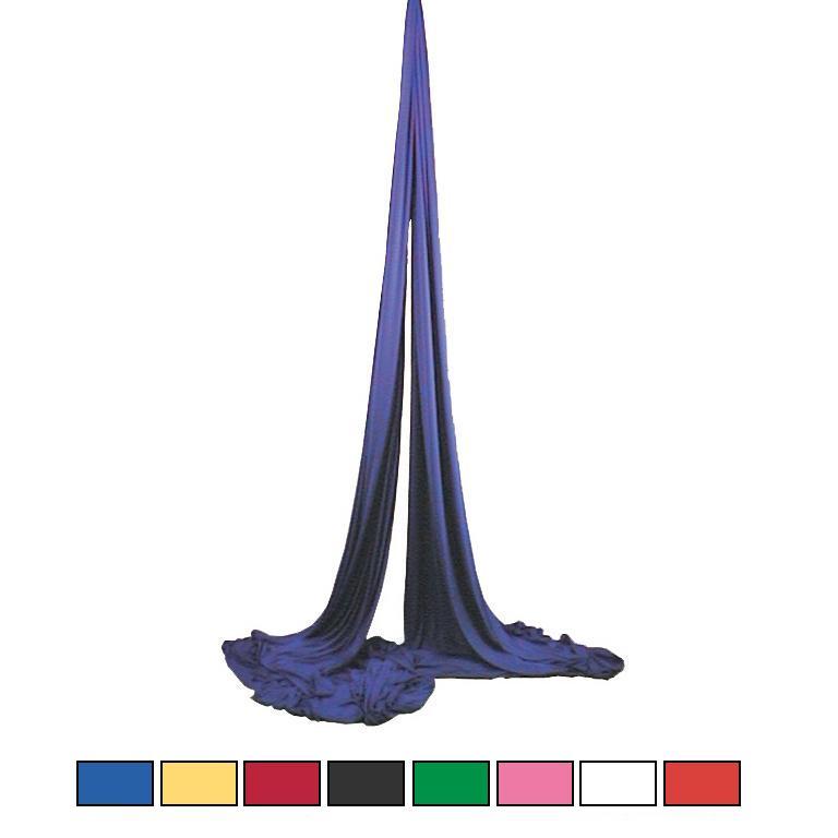 Tissu aérien 18 x 1.50m - 8 couleurs disponibles