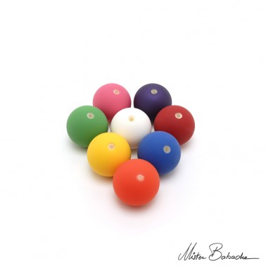 Balle BUBBLE PEACH - 63 mm